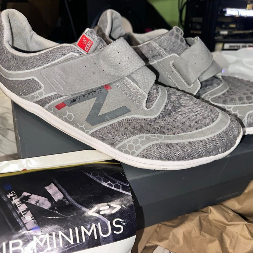 New-balance Men's Grey Trainers Minimus Running SHoes